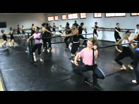 Master Classes with Irina Dvorovenko and Maxim Beloserkovsky  in Panama City, Panama 2012